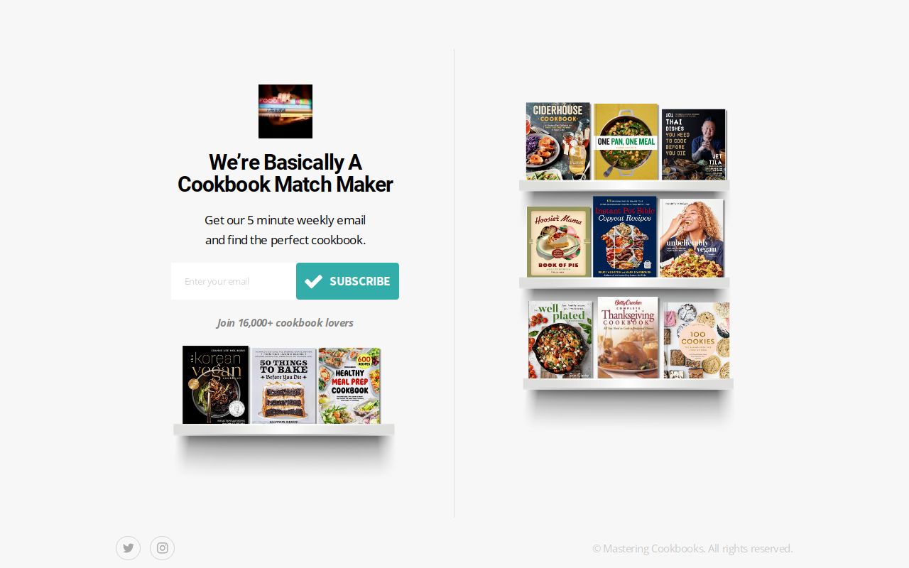 Mastering Cookbooks | Make life delicious